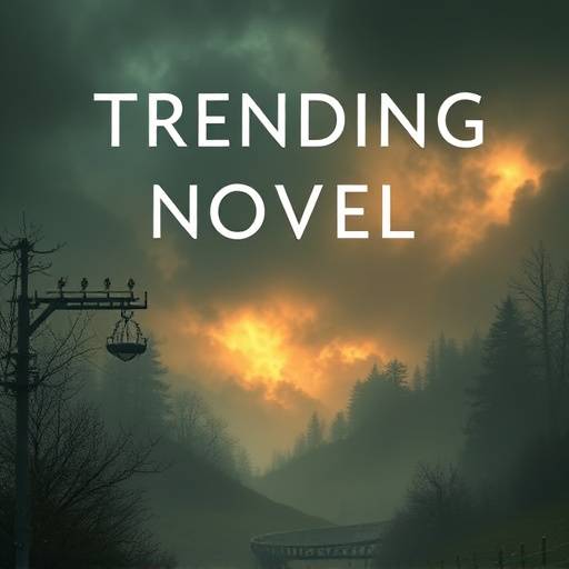A book cover of a recently released novel.